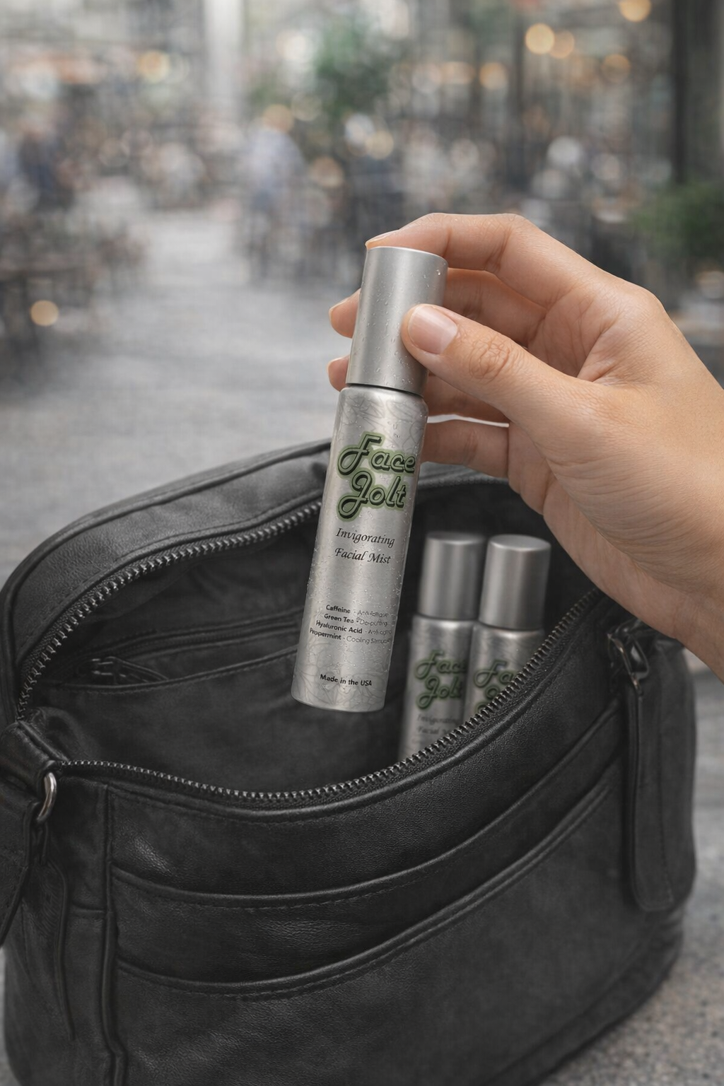 Face Jolt Trio — Bag, Desk & Travel Set